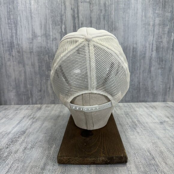 68’ Olds Cutlass Foam Hat Snap Back Trucker White Mesh Cap Adult VTG - Picture 4 of 12